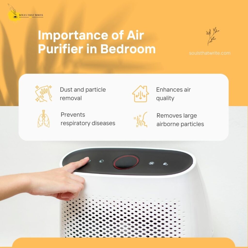 Importance of Air Purifier in spreading fresh air around.