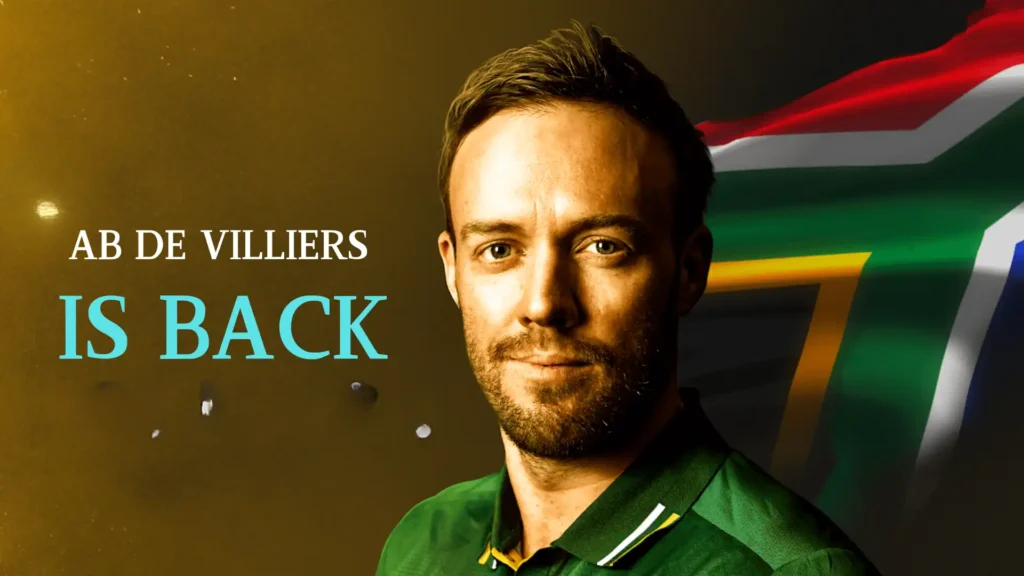 AB de Villiers Is Back: A Global Comeback on the WCL Stage