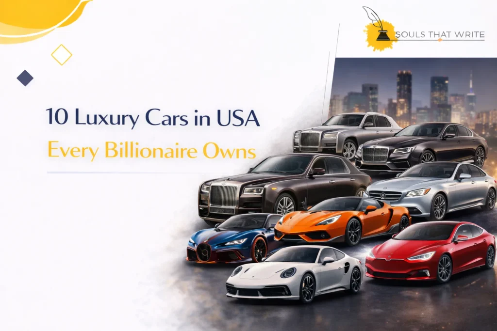 Luxury cars in USA most probably every billionaire owns