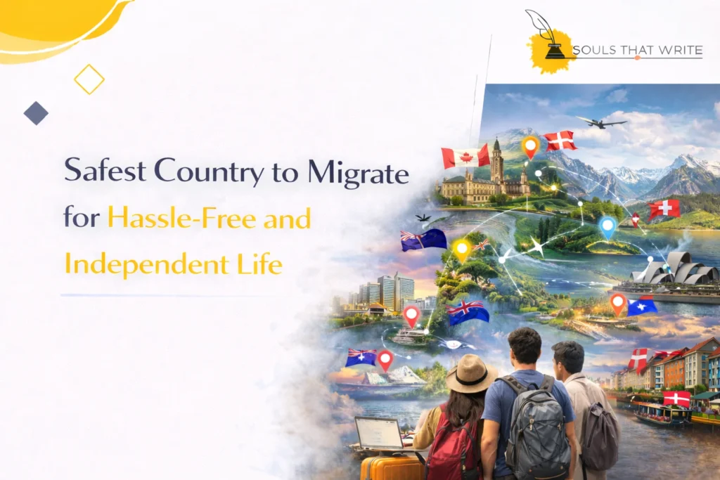 Explore the list of safest country to migrate in