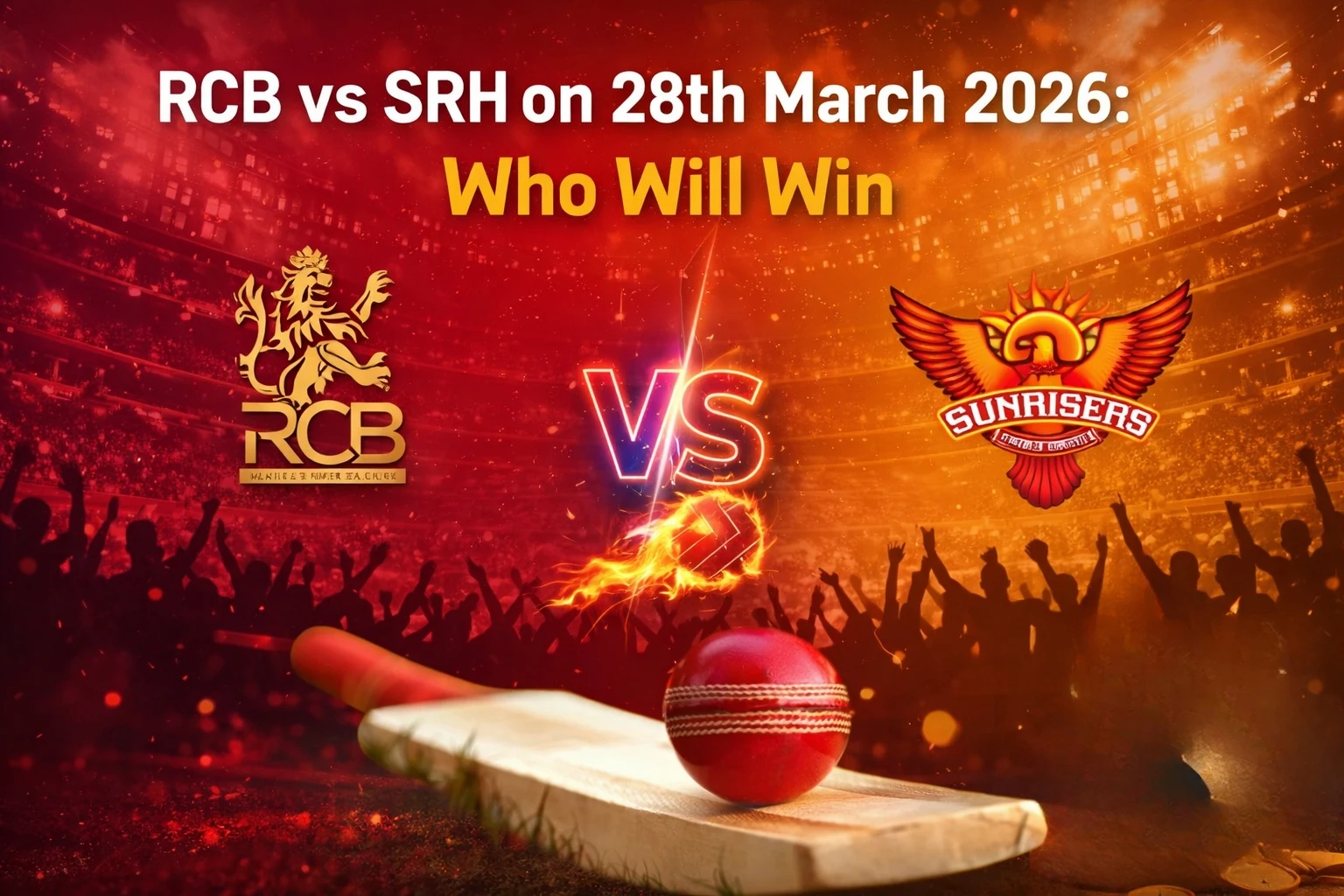 RCB Vs SRH: Know who wins it all